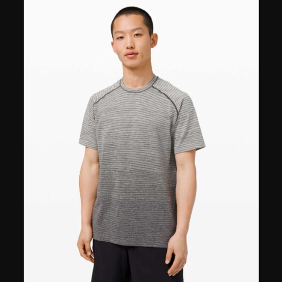 Lululemon Athletica Metal Vent Tech Short Sleeve 2.0 Wave Fade Grey Vapor $78.00 - Picture 1 of 10